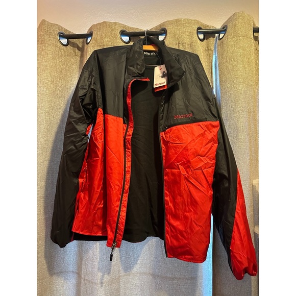 Marmot Other - Marmot Men's Performance Jacket in Black and Red